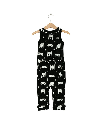 Organic Tank Explorer Back Jumpsuit | GOTS Certified Organic Cotton | Signature Prints