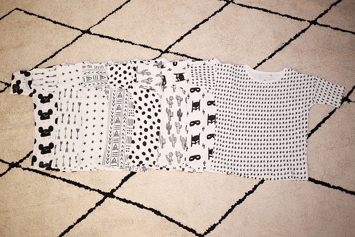 Organic Slouch Dress | GOTS Certified Organic Cotton | Signature Prints