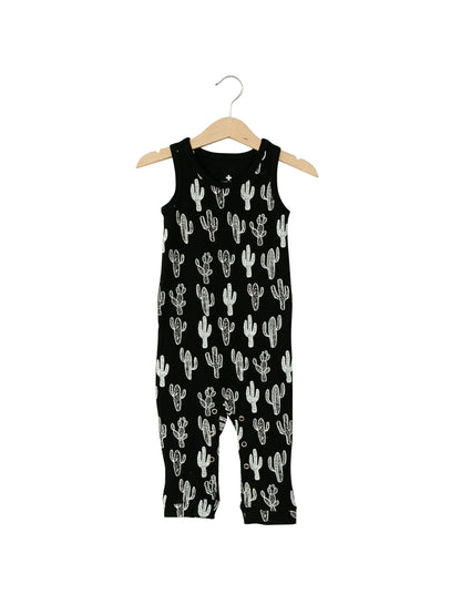 Organic Tank Explorer Back Jumpsuit | GOTS Certified Organic Cotton | Signature Prints