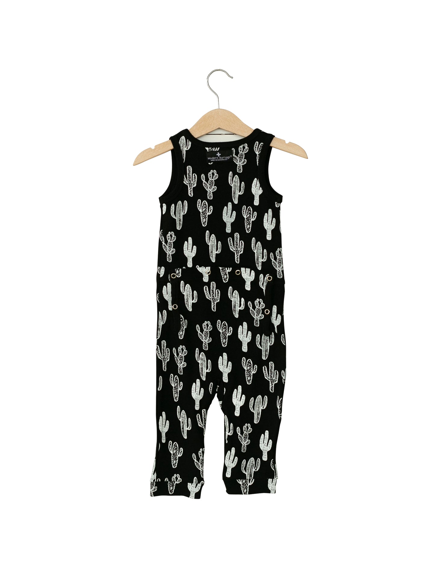 Organic Tank Explorer Back Jumpsuit | GOTS Certified Organic Cotton | Signature Prints