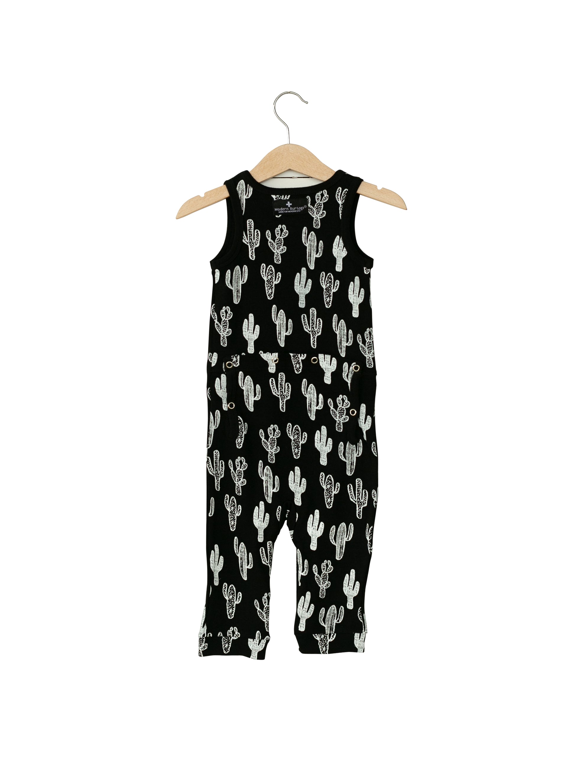 Organic Tank Explorer Back Jumpsuit | GOTS Certified Organic Cotton | Signature Prints