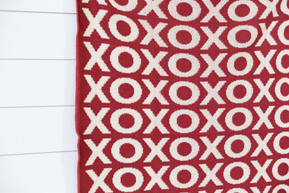 XO recycled cotton blanket by Modern Burlap
