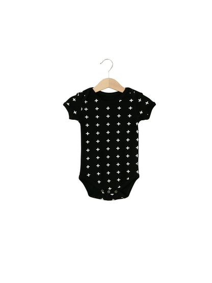 Organic Short Sleeve Baby Bodysuit | GOTS Certified Organic Cotton | Signature Prints