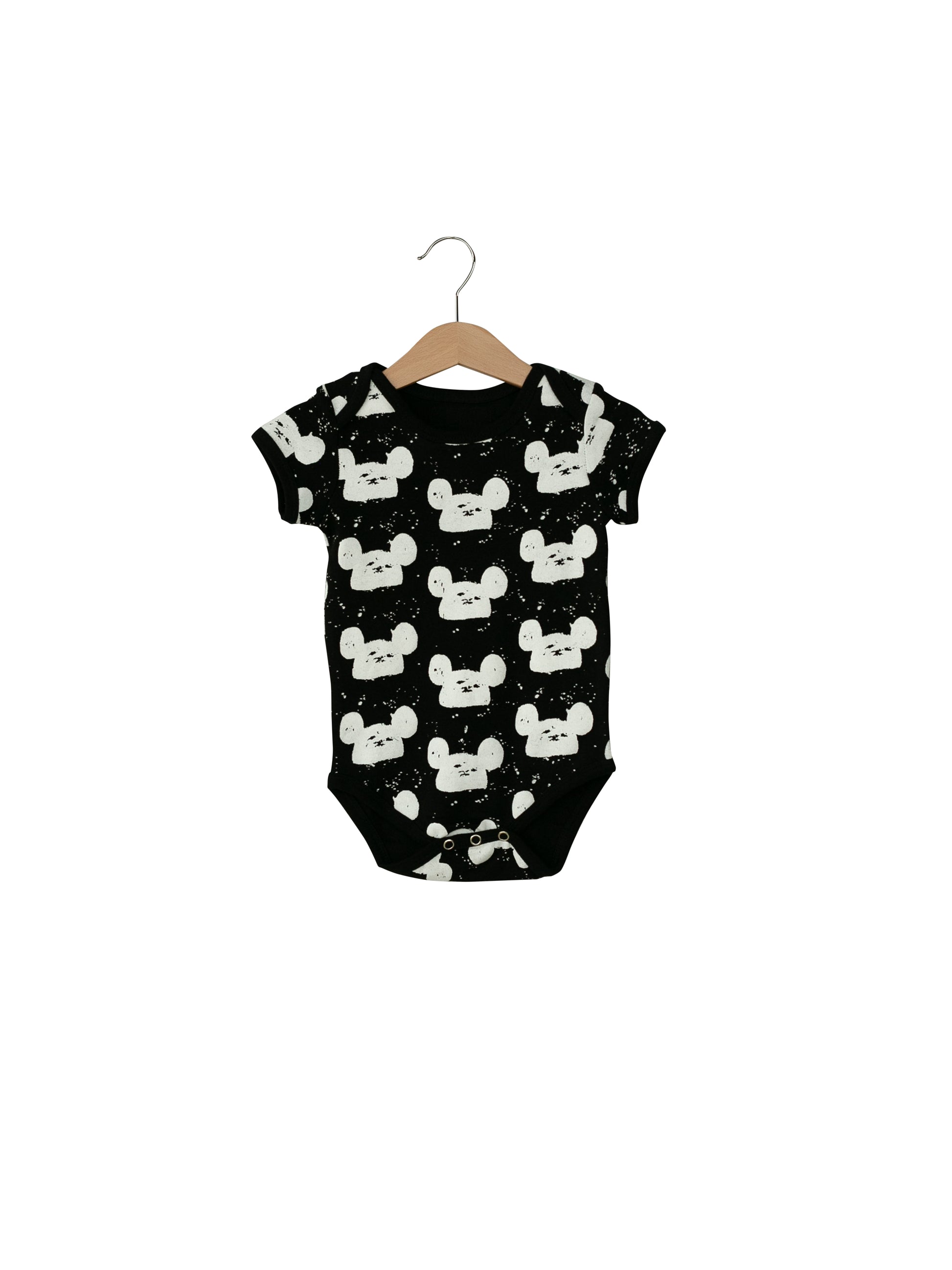 Organic Short Sleeve Baby Bodysuit | GOTS Certified Organic Cotton | Signature Prints
