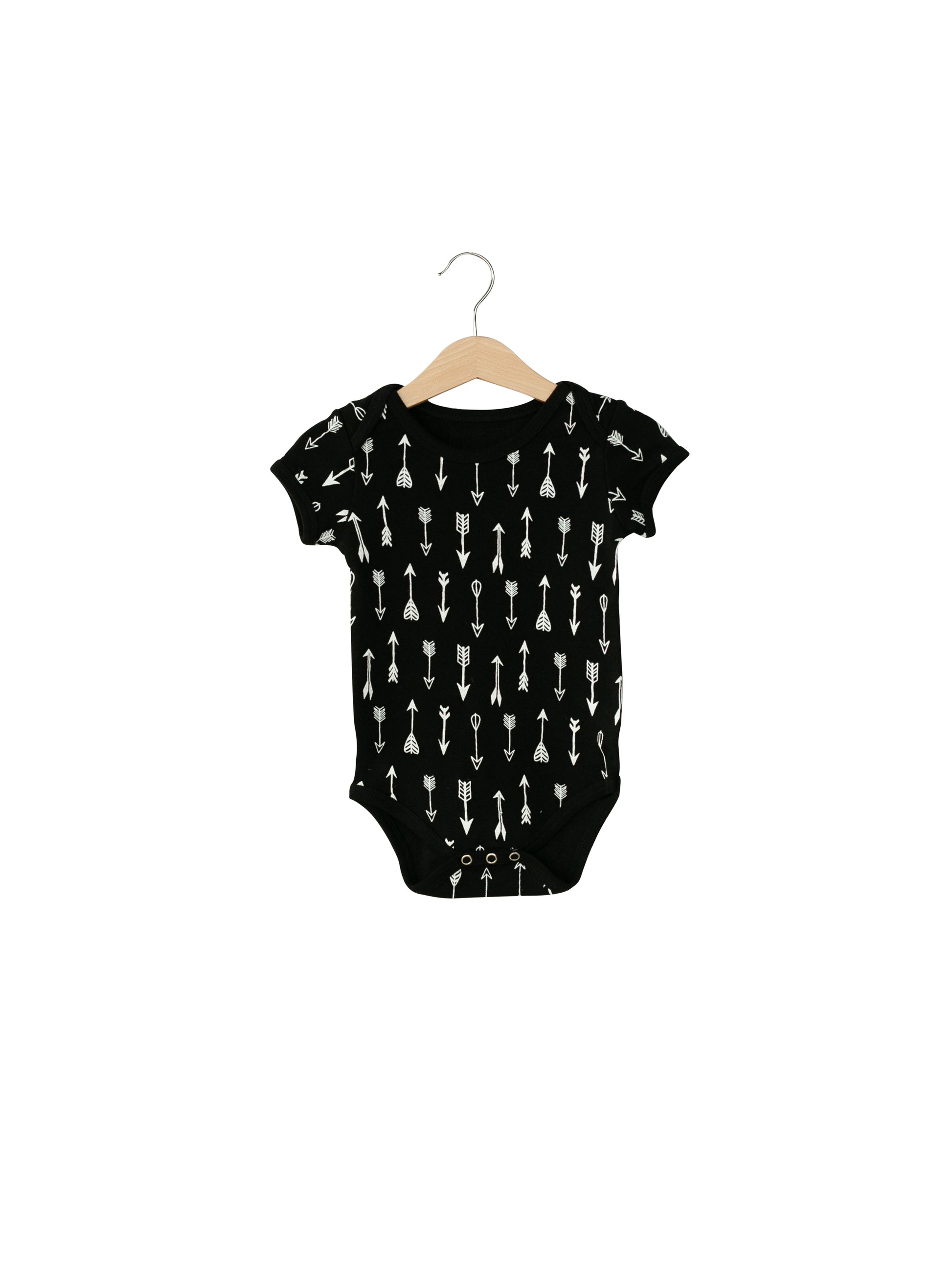 Organic Short Sleeve Baby Bodysuit | GOTS Certified Organic Cotton | Signature Prints