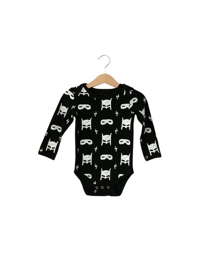 Organic Long Sleeve Baby Bodysuit | GOTS Certified Organic Cotton | Signature Prints