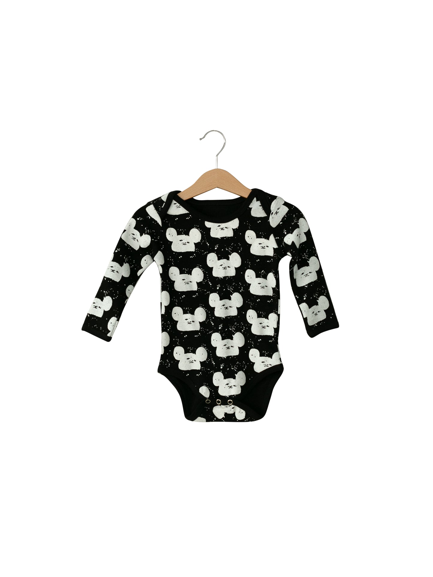 Organic Long Sleeve Baby Bodysuit | GOTS Certified Organic Cotton | Signature Prints