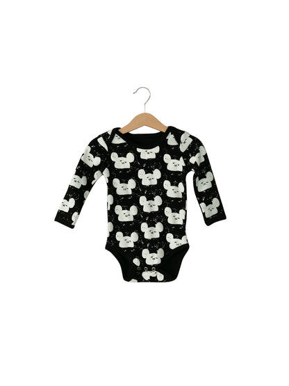 Organic Long Sleeve Baby Bodysuit | GOTS Certified Organic Cotton | Signature Prints
