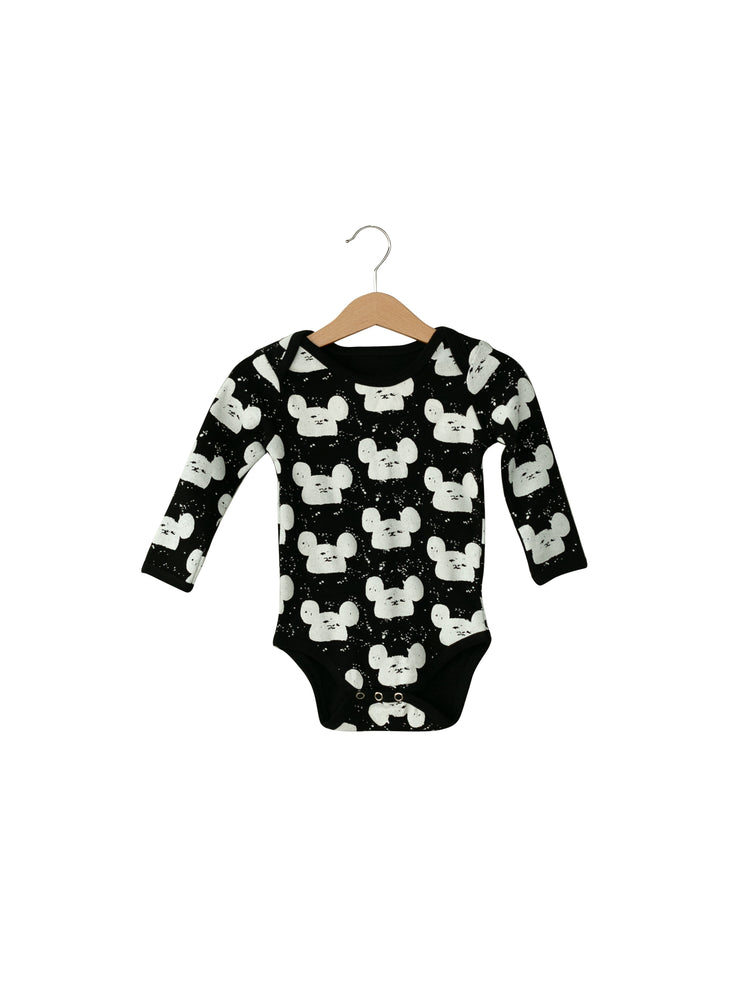 
                  
                    Load image into Gallery viewer, Organic Long Sleeve Bodysuit -  Prints
                  
                