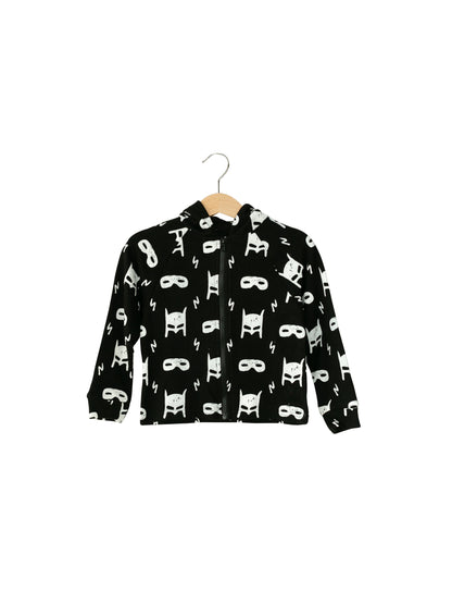 Organic Zip Hoodie | GOTS Certified Organic Cotton | Signature Prints | 6 Months to 9 Years