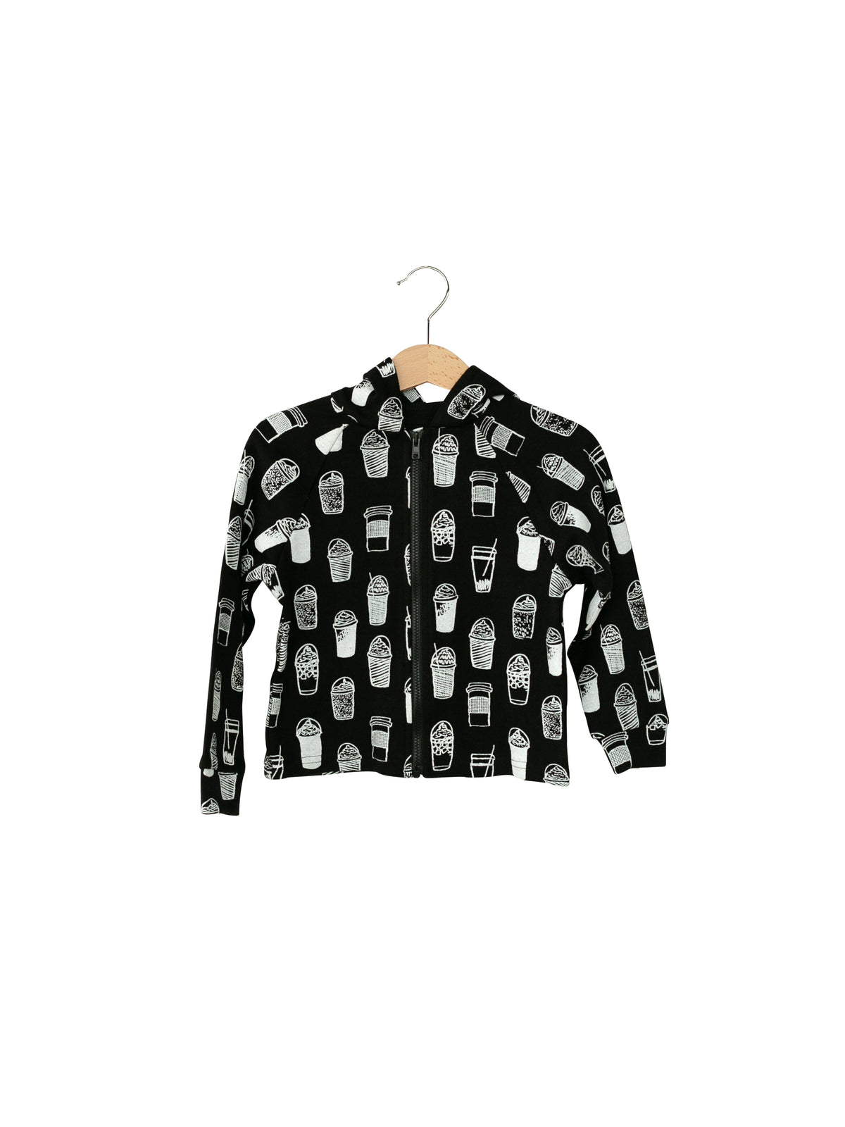 Organic Zip Hoodie | GOTS Certified Organic Cotton | Signature Prints | 6 Months to 9 Years