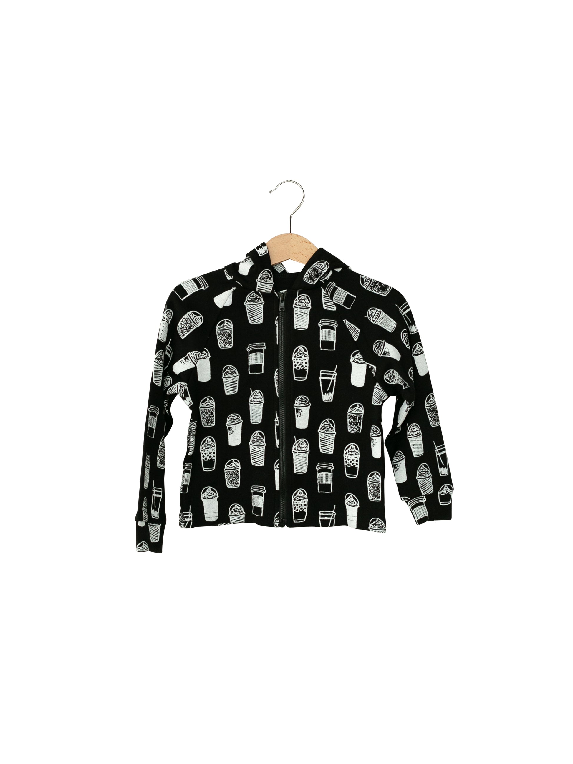 Organic Zip Hoodie | GOTS Certified Organic Cotton | Signature Prints | 6 Months to 9 Years