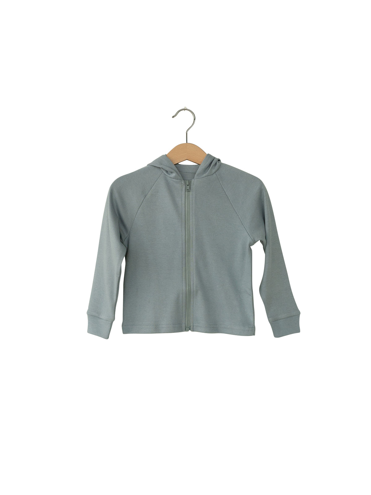 Organic Zip Hoodie - Solid Colors | GOTS Certified Kids Hoodie, product image 5