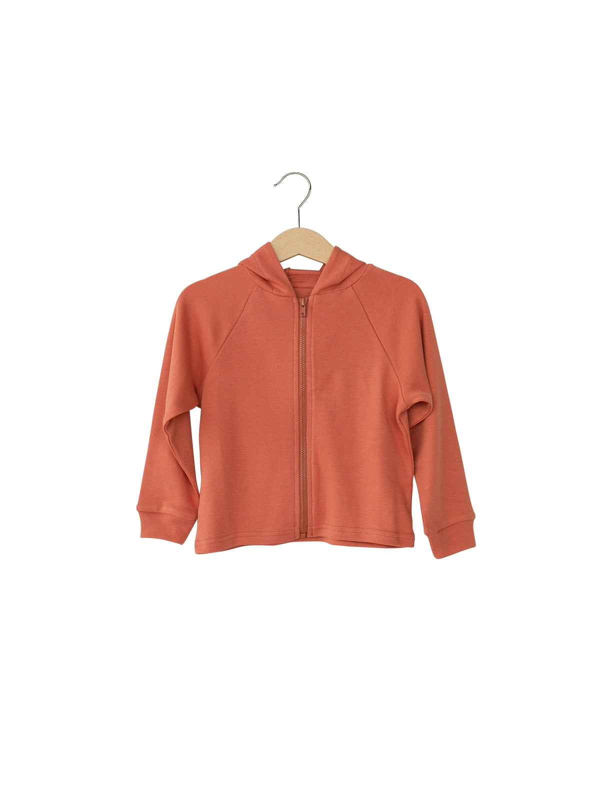 Organic Zip Hoodie - Solid Colors | GOTS Certified Kids Hoodie, product image 14