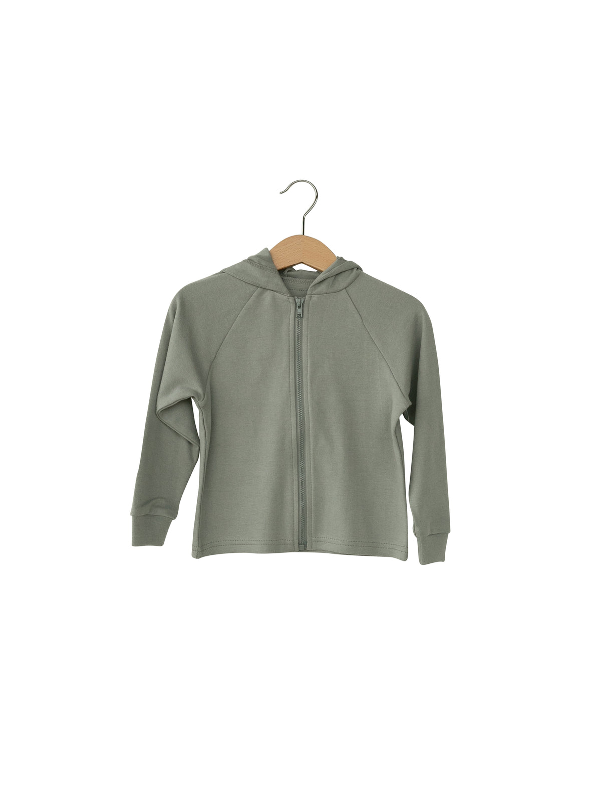 Organic Zip Hoodie - Solid Colors | GOTS Certified Kids Hoodie, product image 16