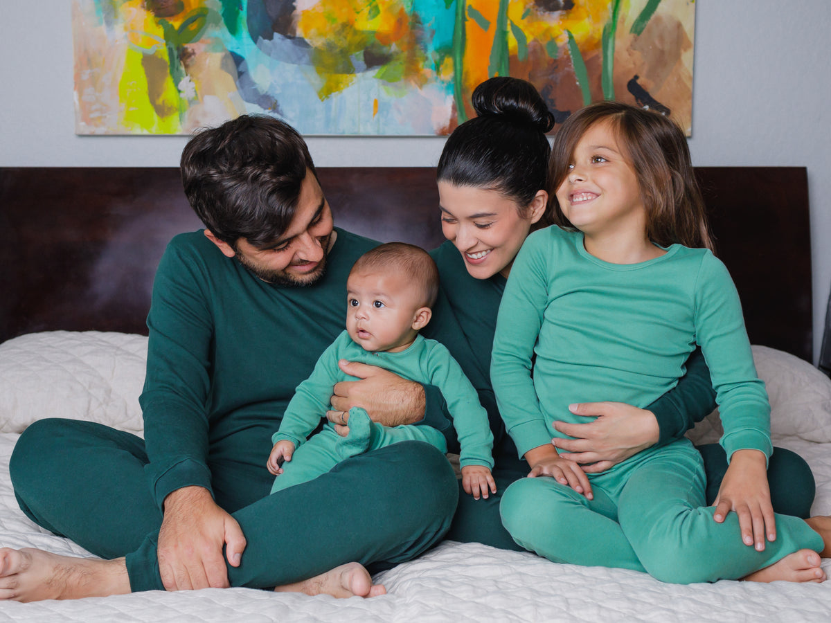 FINAL SALE - Women's Pajama Set in Organic Cotton -  PINE GROVE, product image 3