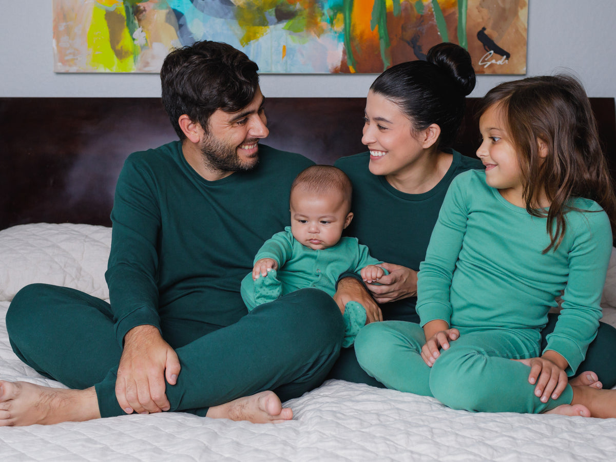 FINAL SALE - Women's Pajama Set in Organic Cotton -  PINE GROVE, product image 4