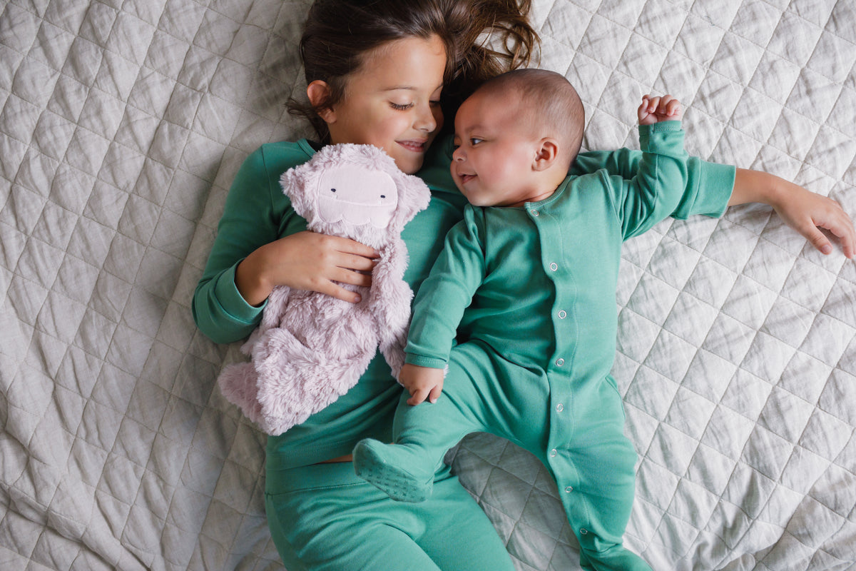 Organic Baby + Kids Pajama Set | Pine Green