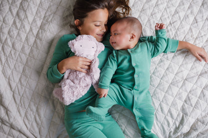 Organic Baby + Kids Pajama Set | Pine Green