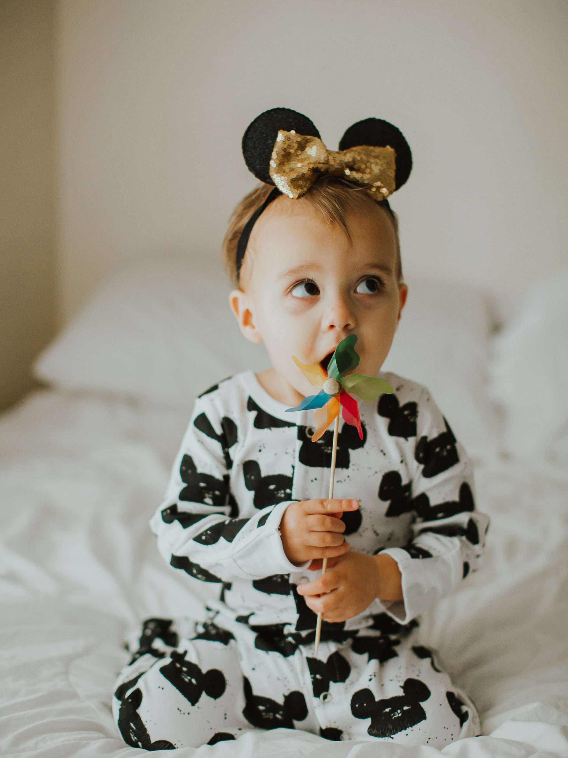Organic Button Footie | GOTS Certified Organic Cotton | Signature Prints