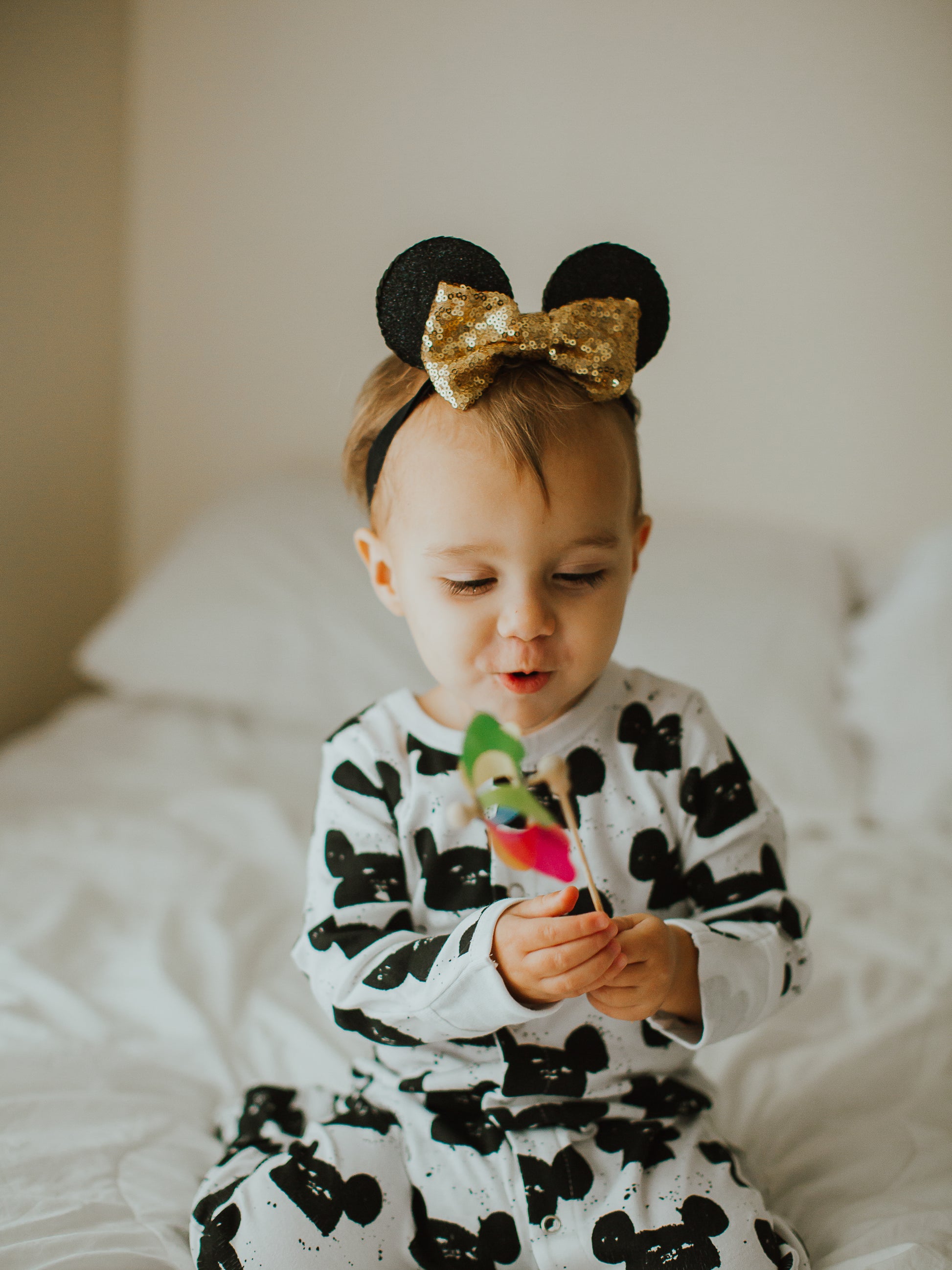 Organic Button Footie | GOTS Certified Organic Cotton | Signature Prints