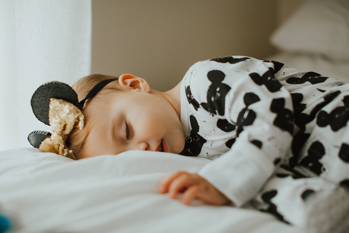 Organic Button Footie | GOTS Certified Organic Cotton | Signature Prints