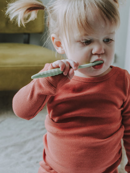 Organic Thermal Baby + Kids Pajama Set | Aragon