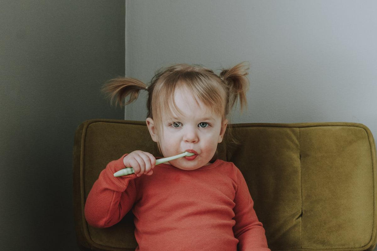 Organic Thermal Baby + Kids Pajama Set | Aragon