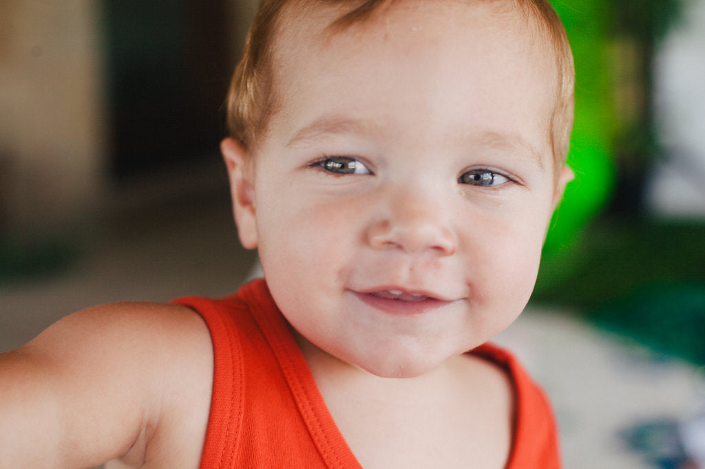 Organic Baby Tank Romper | GOTS Certified Organic Cotton | Solid Colors