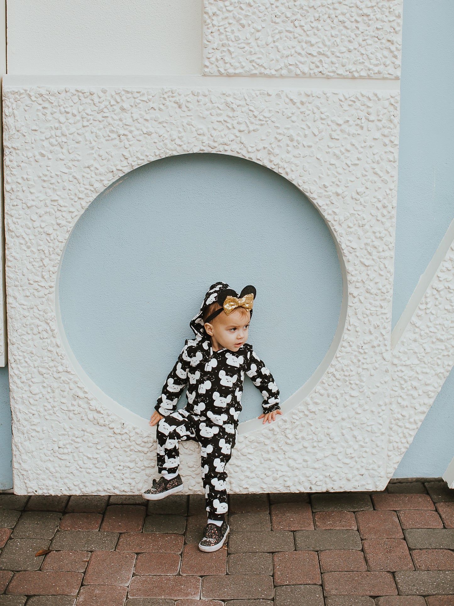 Organic Hoodie Zip Coverall | GOTS Certified Organic Cotton | Signature Prints