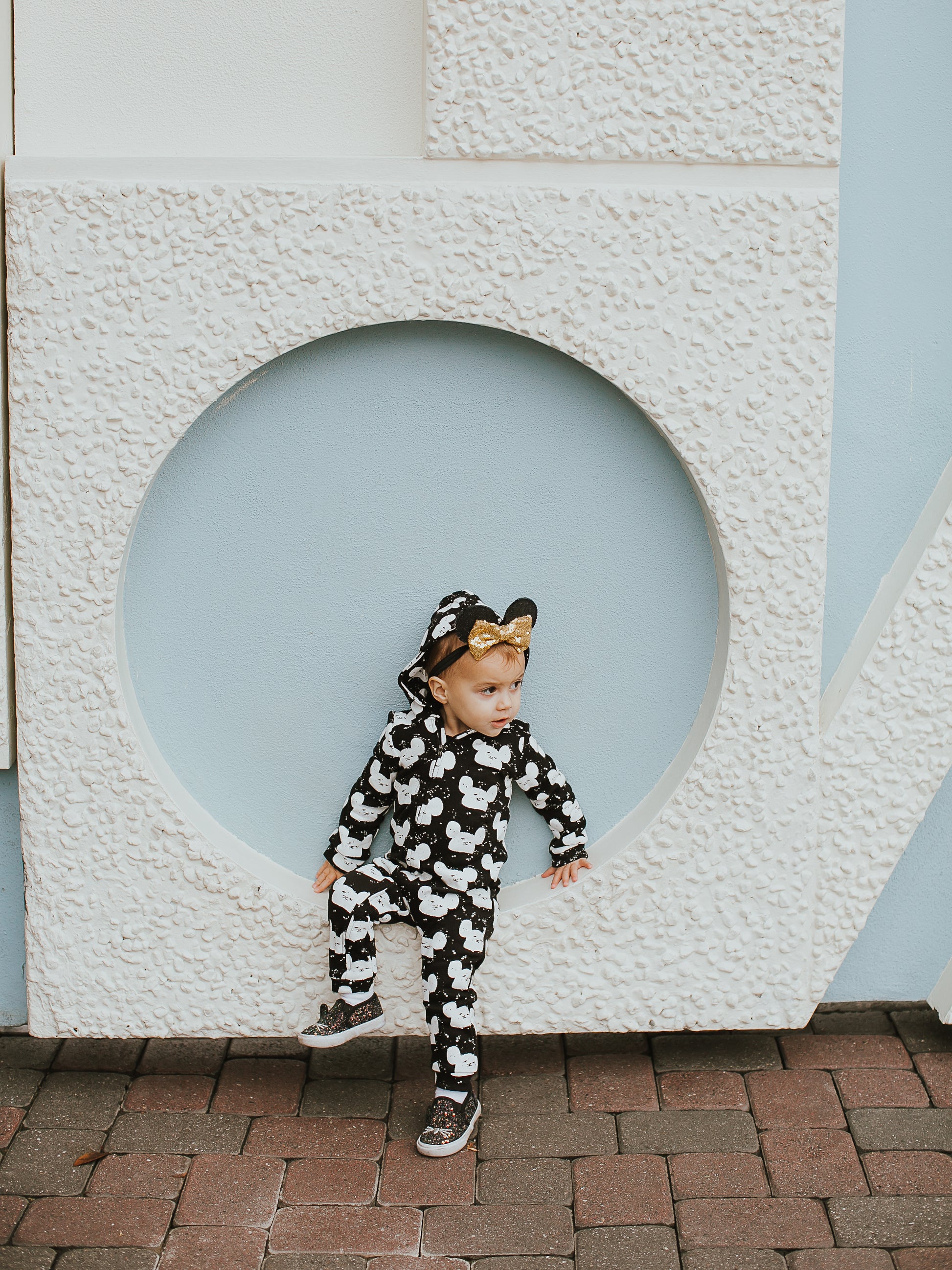 Organic Hoodie Zip Coverall | GOTS Certified Organic Cotton | Signature Prints