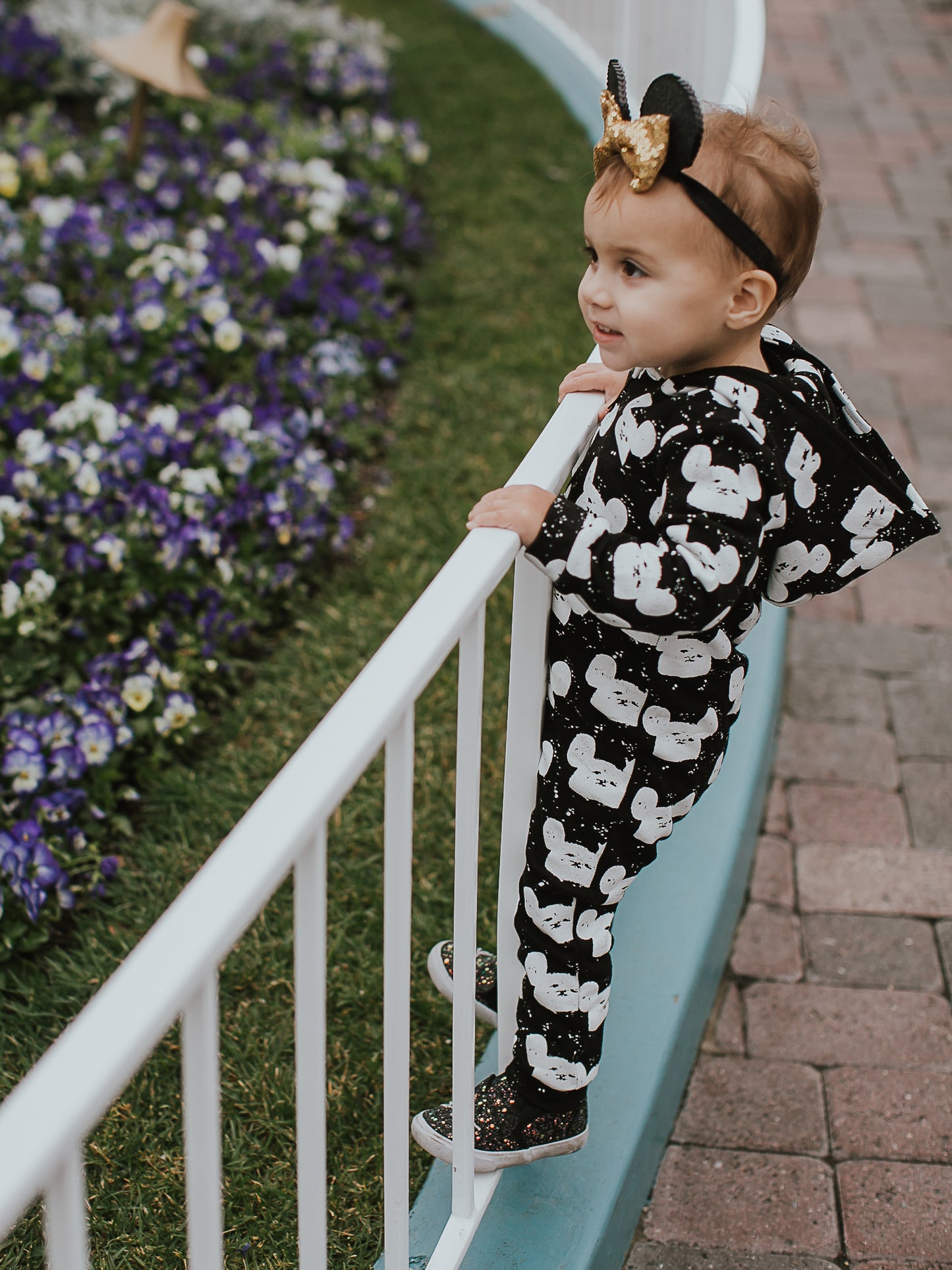 Organic Hoodie Zip Coverall | GOTS Certified Organic Cotton | Signature Prints
