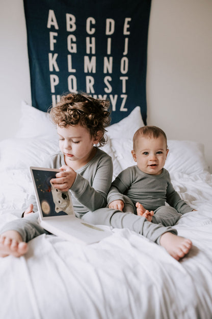 ABC Recycled Cotton Throw Blanket | Made in USA