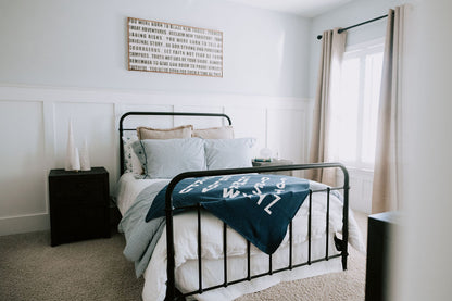 ABC Recycled Cotton Throw Blanket | Made in USA