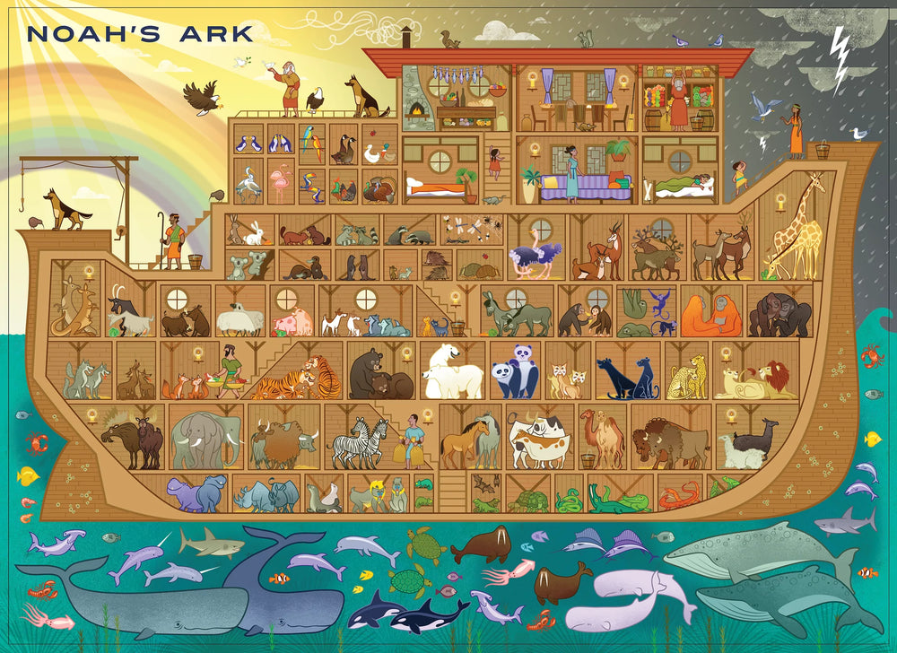 
                  
                    Load image into Gallery viewer, Blue Lobster Puzzles - Noah&amp;#39;s Ark 1000 Pc Puzzle
                  
                