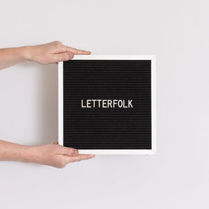 
                  
                    Load image into Gallery viewer, Letterfolk - The Poet Letter Board
                  
                