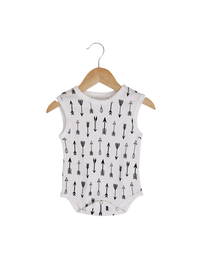 Organic Baby Tank Bodysuit | GOTS Certified Organic Cotton | Signature Prints | Sizes 0 to 24 Months