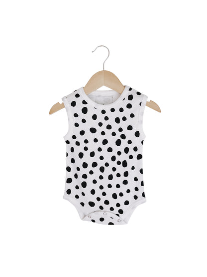 Organic Baby Tank Bodysuit | GOTS Certified Organic Cotton | Signature Prints | Sizes 0 to 24 Months
