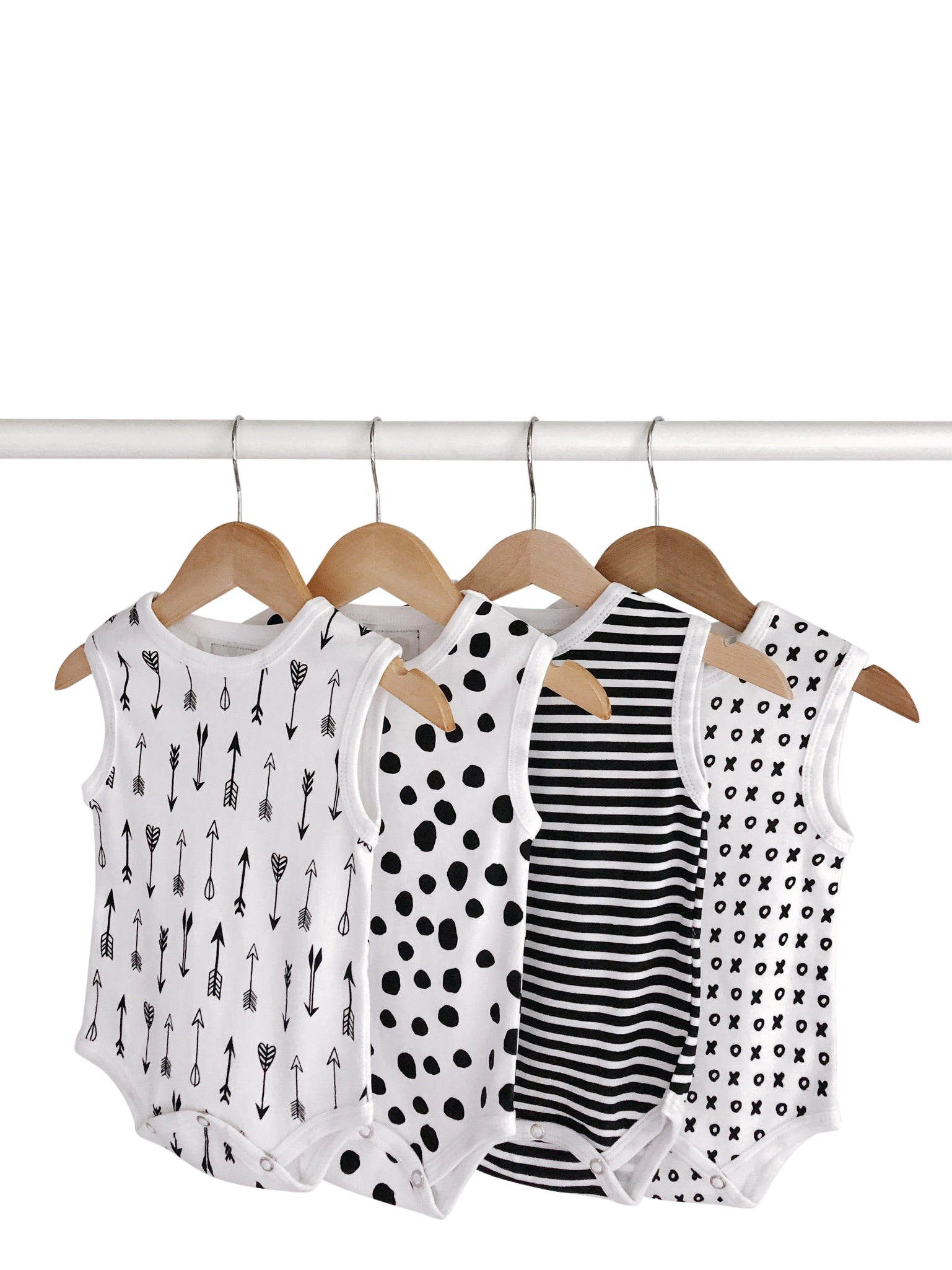 Organic Baby Tank Bodysuit | GOTS Certified Organic Cotton | Signature Prints | Sizes 0 to 24 Months