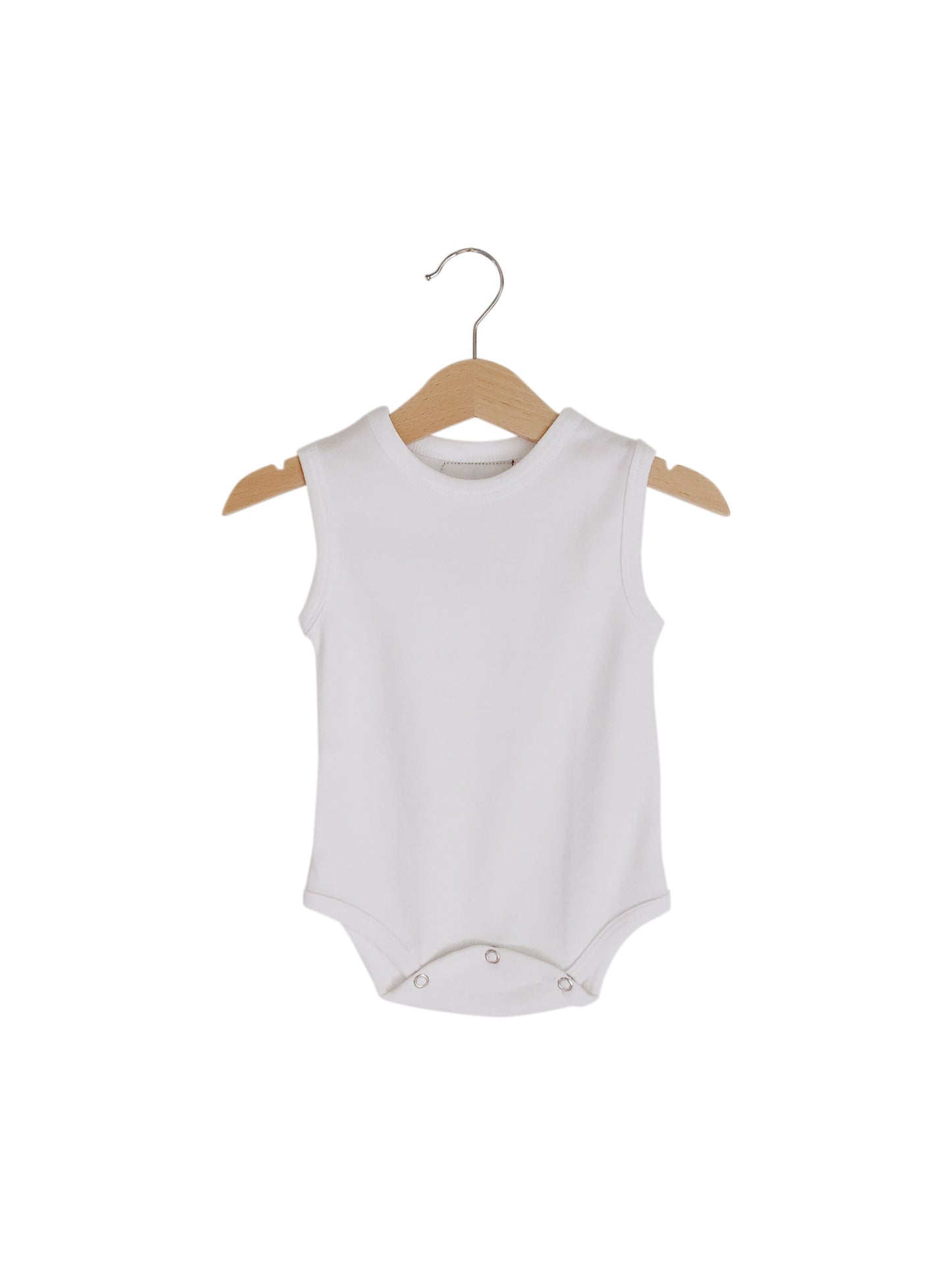 Organic Baby Tank Bodysuit | GOTS Certified Organic Cotton | Solid Colors