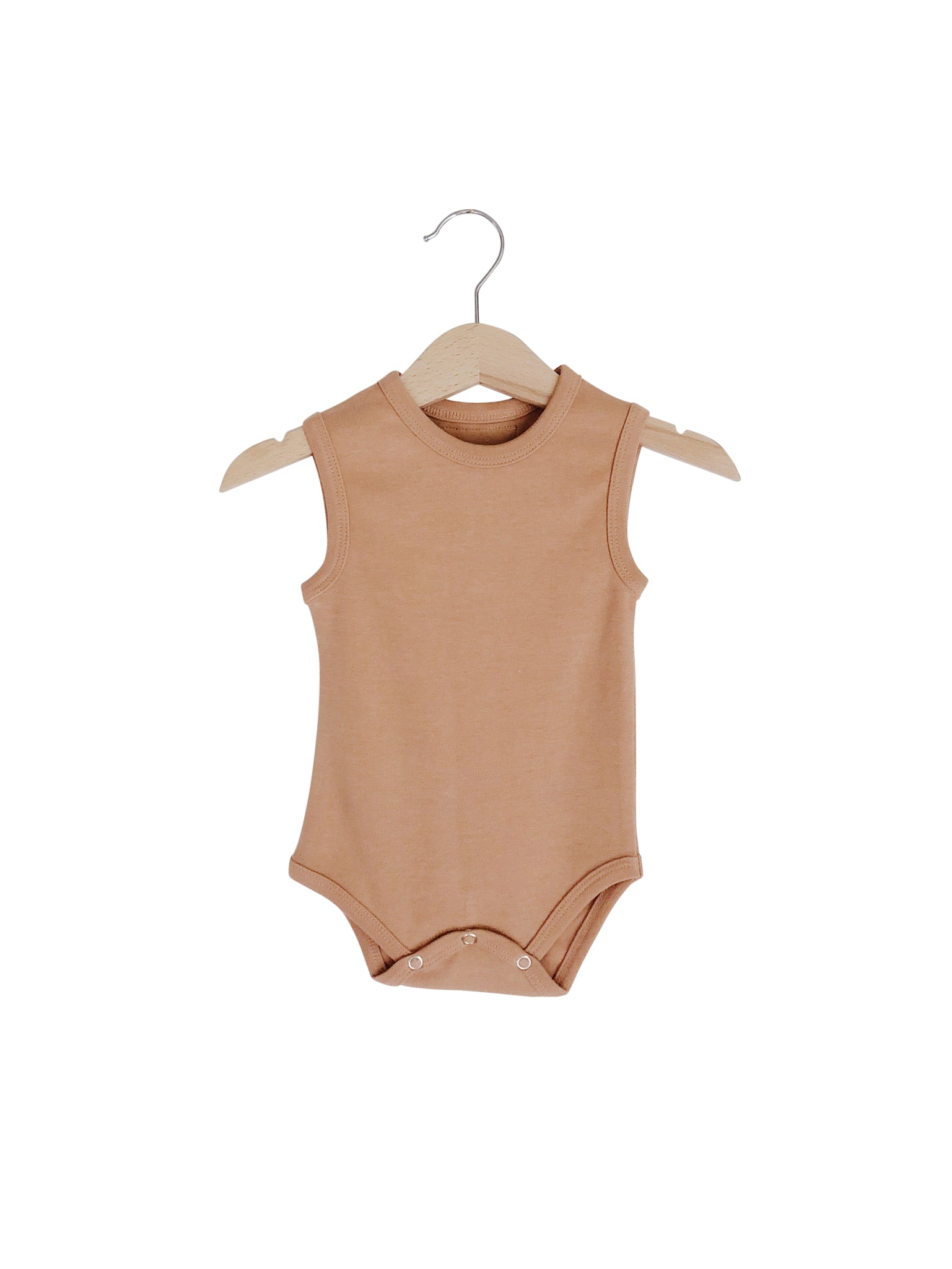 Organic Baby Tank Bodysuit | GOTS Certified Organic Cotton | Solid Colors