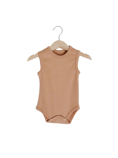 Organic Baby Tank Bodysuit | GOTS Certified Organic Cotton | Solid Colors