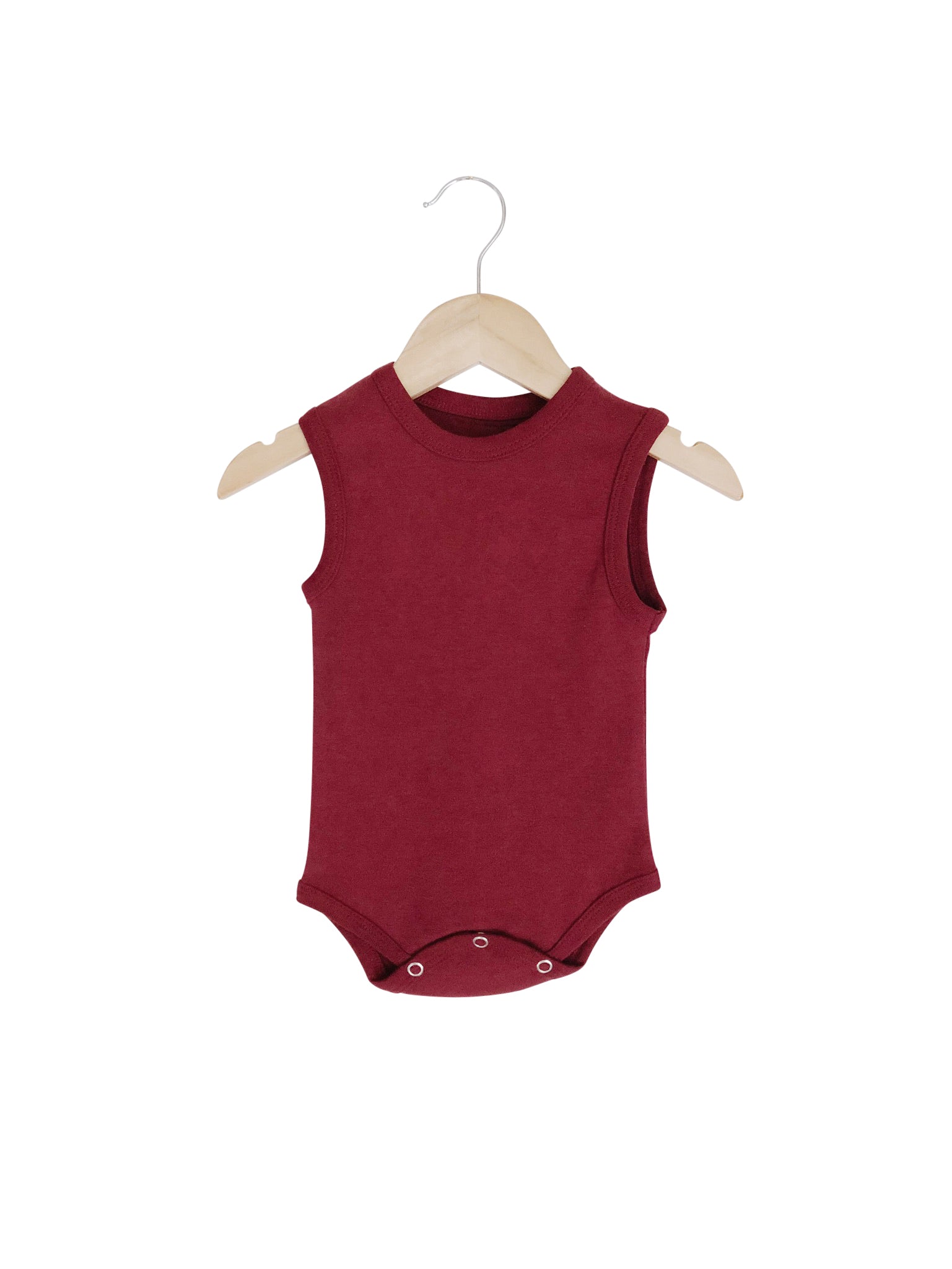 Organic Baby Tank Bodysuit | GOTS Certified Organic Cotton | Solid Colors