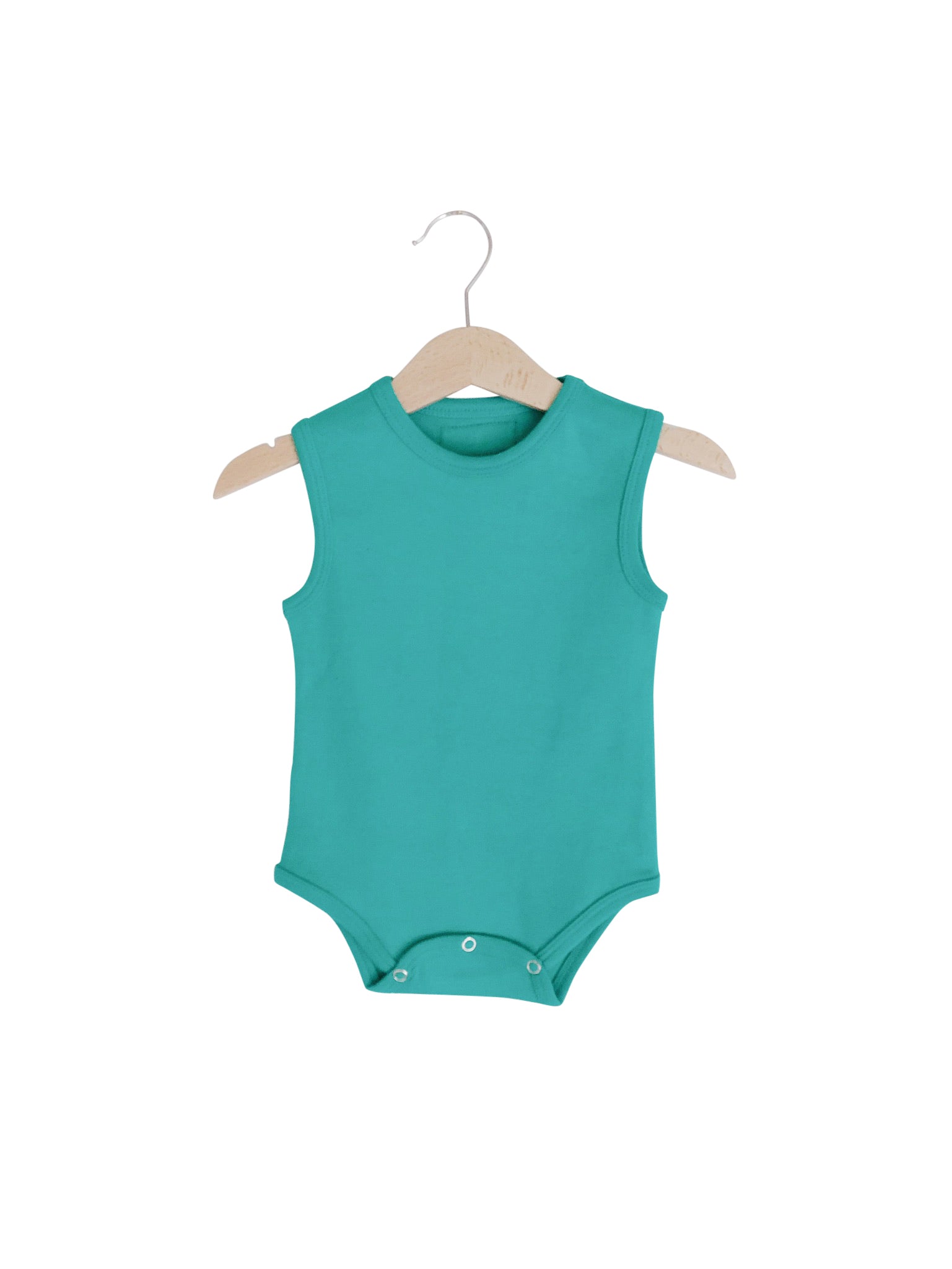Organic Baby Tank Bodysuit | GOTS Certified Organic Cotton | Solid Colors