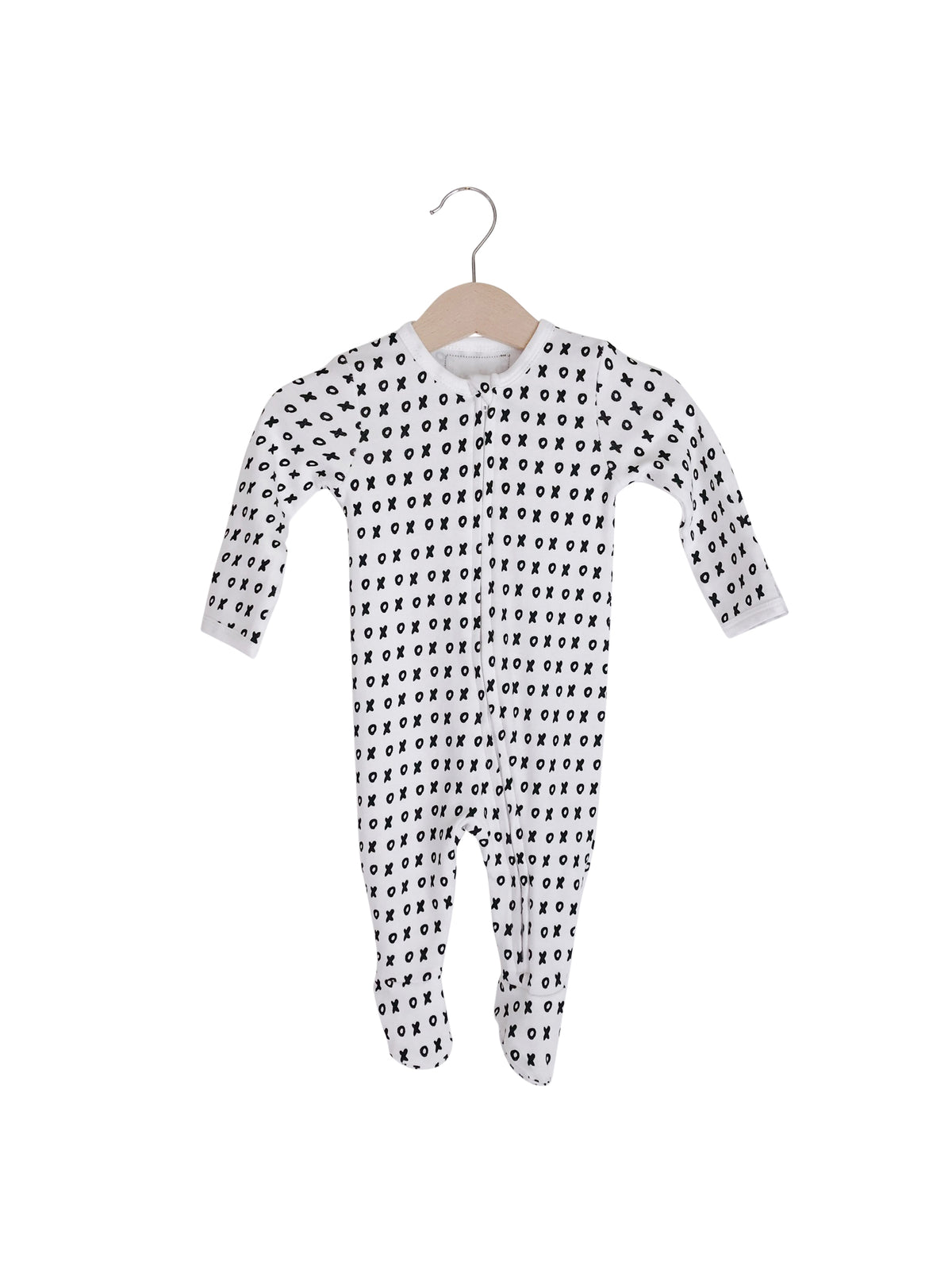 Organic Zip Footie | GOTS Certified Organic Cotton | Signature Prints