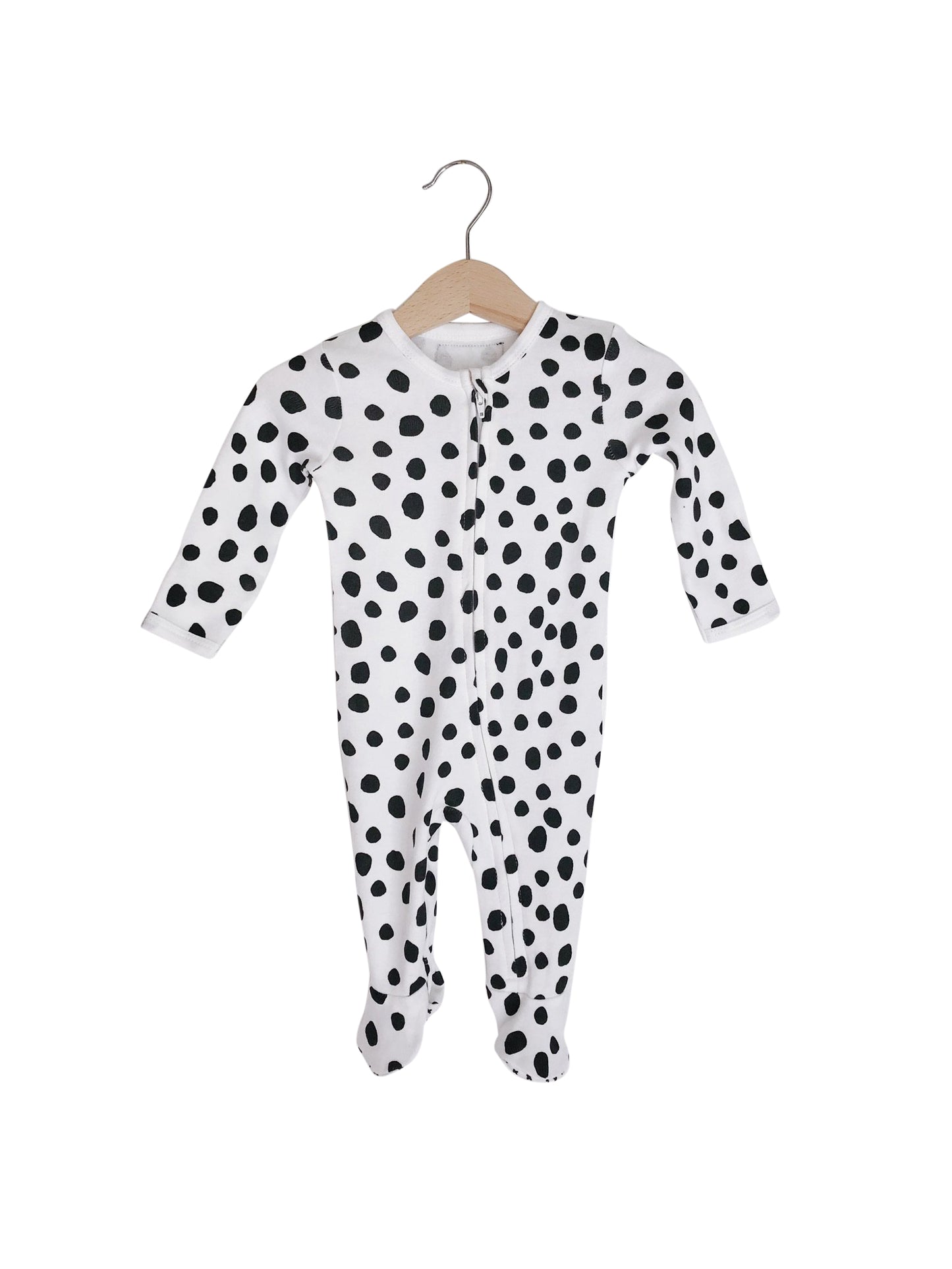 Organic Zip Footie | GOTS Certified Organic Cotton | Signature Prints