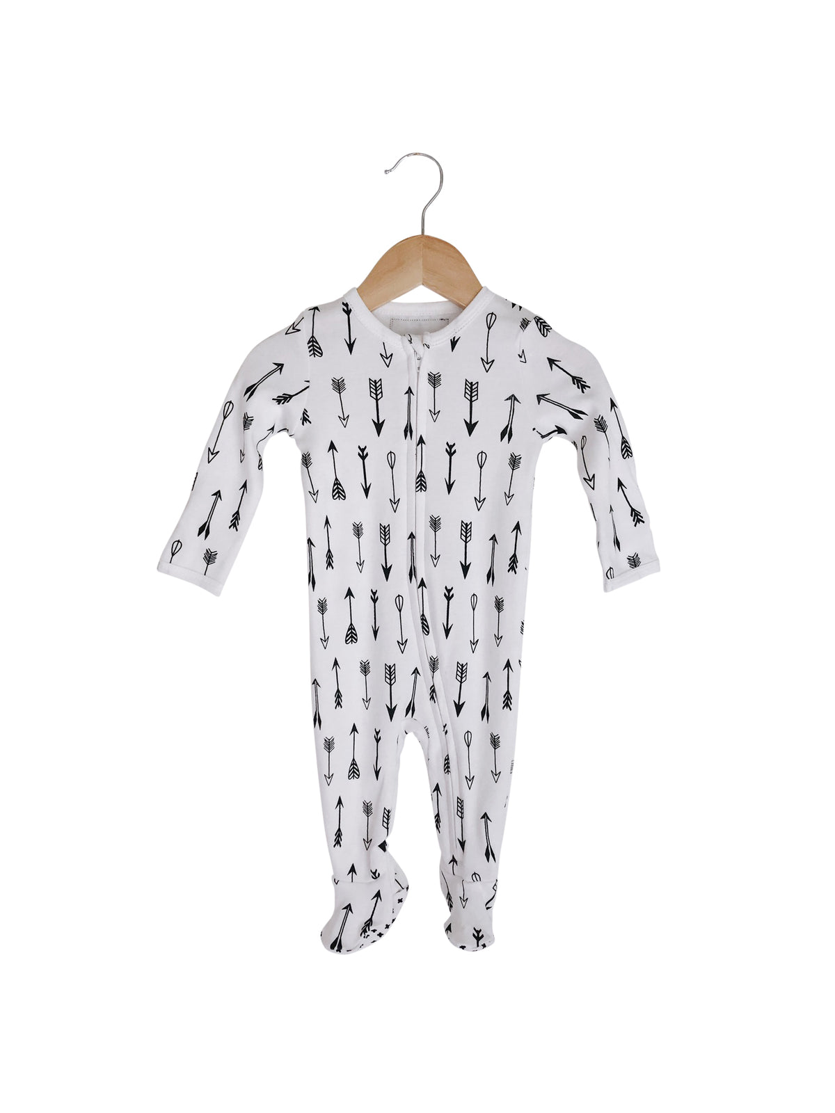 Organic Zip Footie | GOTS Certified Organic Cotton | Signature Prints