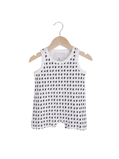 Organic Tank Romper | GOTS Certified Organic Cotton | Signature Prints