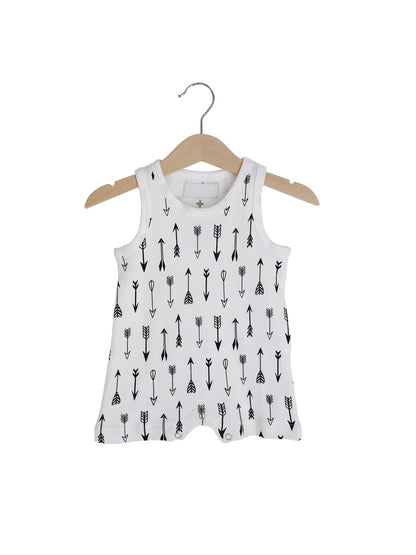 Organic Tank Romper | GOTS Certified Organic Cotton | Signature Prints
