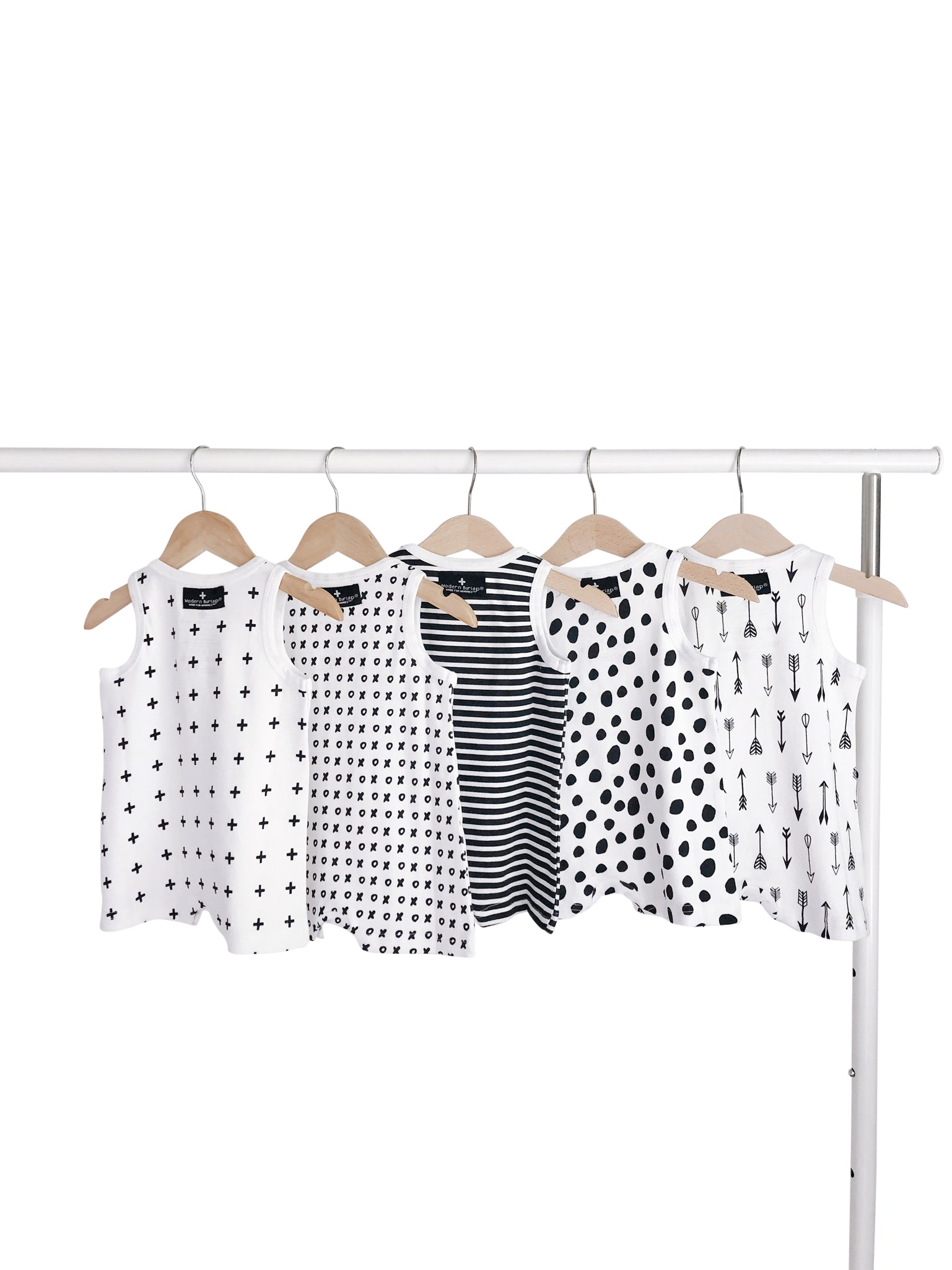 Organic Tank Romper | GOTS Certified Organic Cotton | Signature Prints